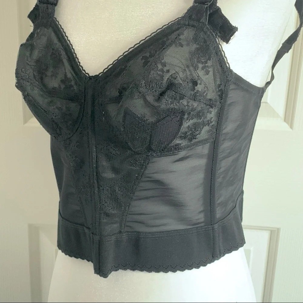 1960s Charmode Lace Corset Bustier - Picture 9 of 13
